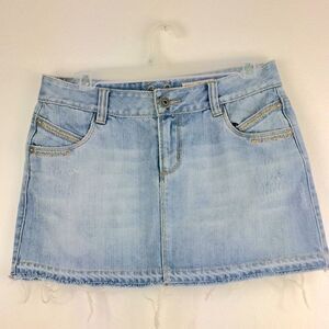 Chip & Pepper “Oceanside denim mini jean skirt-Sz5